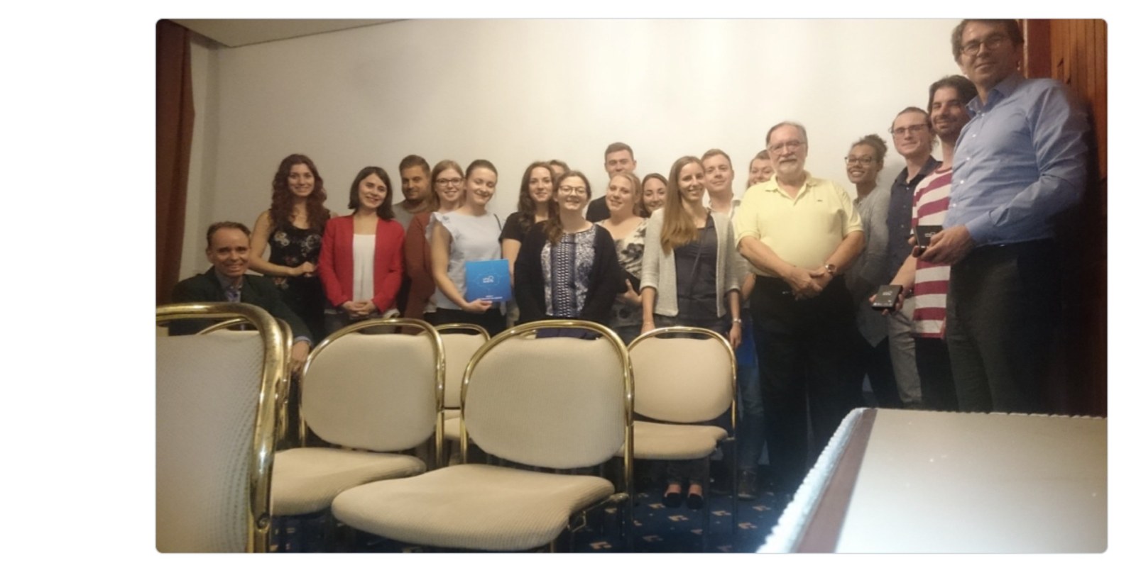 Archive photo: CIB 2017 group at Puerto de la Cruz